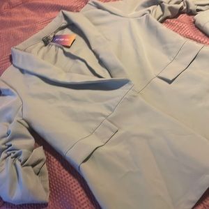 Lightweight Mint Green and Black Suit sets